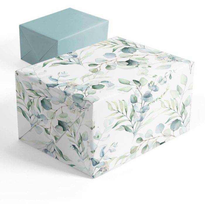 Image of: Geschenkpapier Eucalyptus 2-seitig