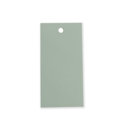 Image of: Hängeetikett, pastelgrün. Rückseite: weiß. 200 Stk. pro Packung. FSC®