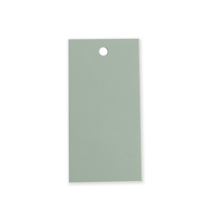 Image of: Hängeetikett, pastelgrün. Rückseite: weiß. 200 Stk. pro Packung. FSC®