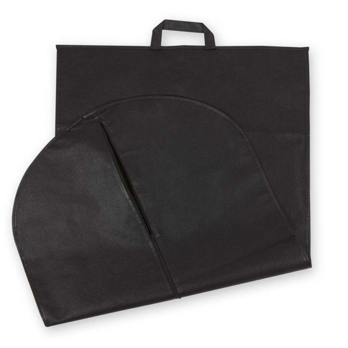Image of: Kleidersack schwarz mit Reißverschluss