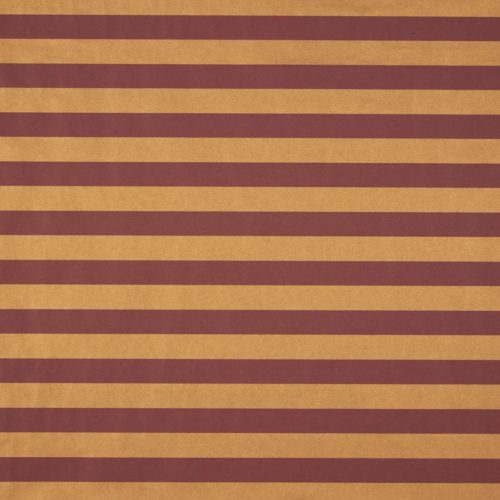 Image of: Geschenkpapier Stripes Red/Gold 55cm