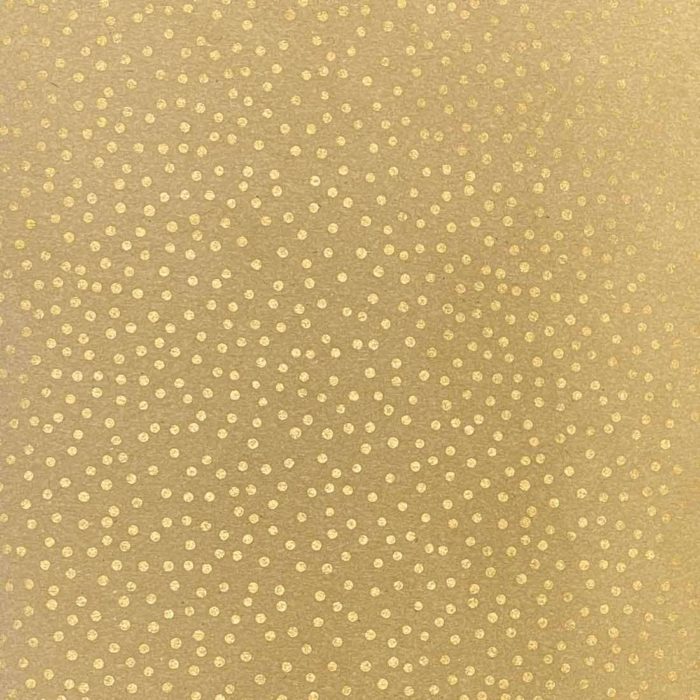 Image of: Geschenkpapier Gold dots
