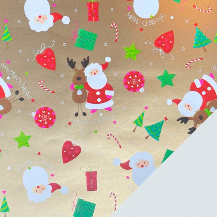 Image of: Geschenkpapier Ho-Ho-Ho