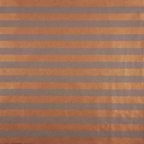 Image of: Geschenkpapier Stripes Grey/Copper 55cm