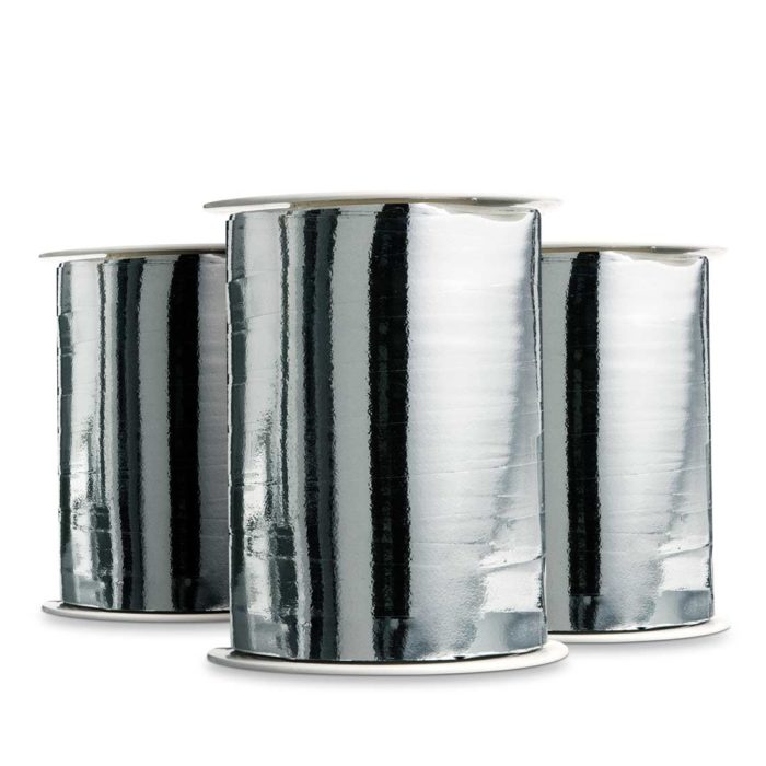 Image of: Geschenkband Metallic, Silber