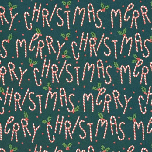 Image of: Geschenkpapier Merry Christmas 57 cm