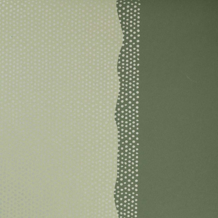 Image of: Geschenkpapier Half Dots Metal 57 cm