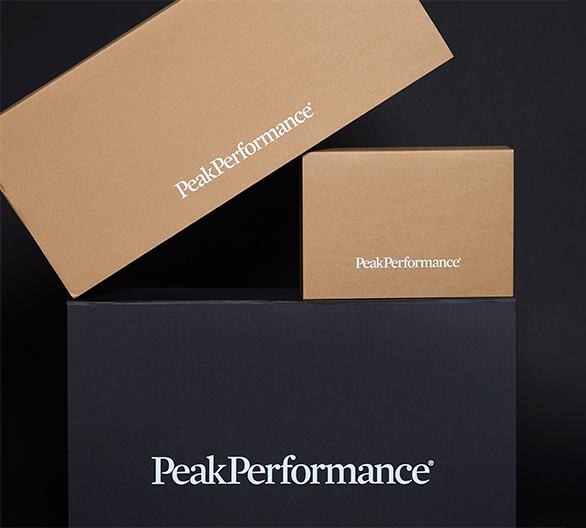 Peak Performance Versandkartons