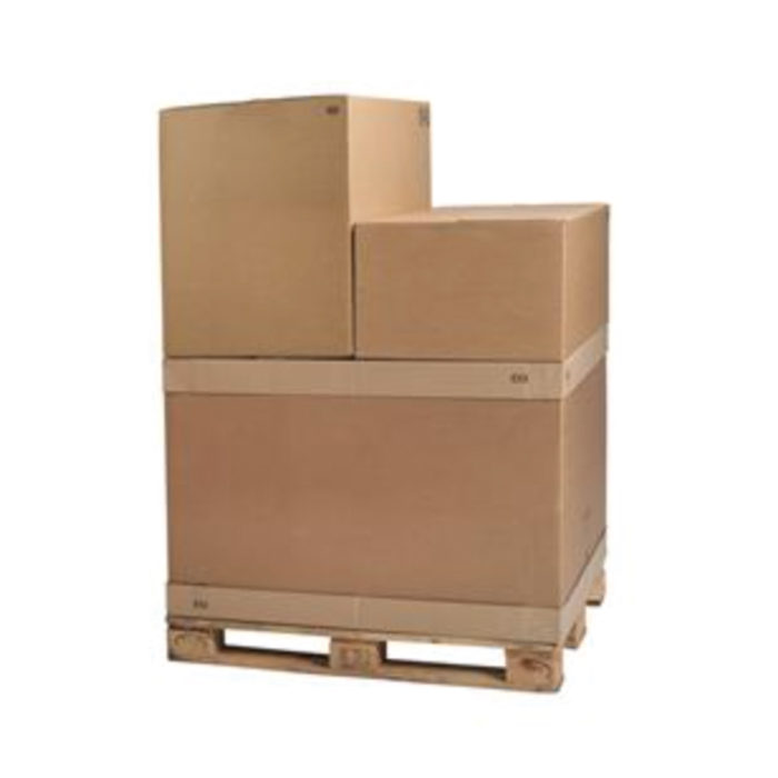 Image of: 1/2 palle container 790x590x375 Brun FSC®