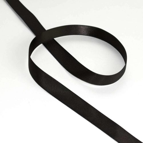 Image of: Gavebånd silke, Licorice - varm sort
