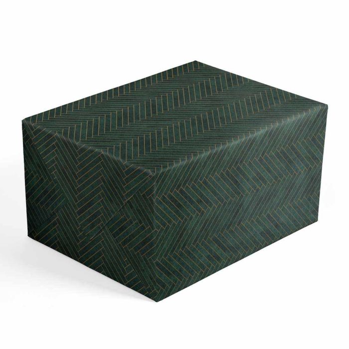 Image of: Gavepapir mat, Marble tiles Green, FSC®