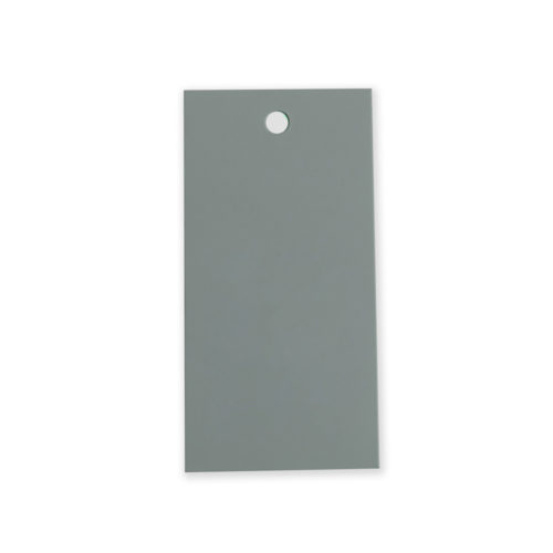 Image of: Hængemærke Nordic Gray. Bagside: Hvid. Pk. a 200 stk. FSC®