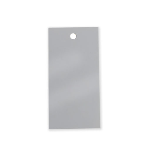Image of: Hængemærke Silver. Bagside: Hvid. Pk. a 200 stk. FSC®