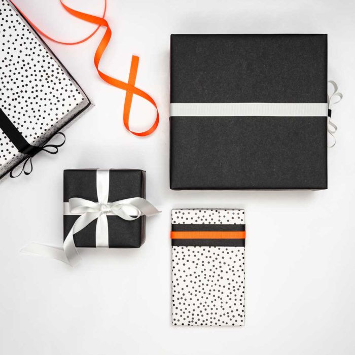 Image of: Gavepapir Black Craft
