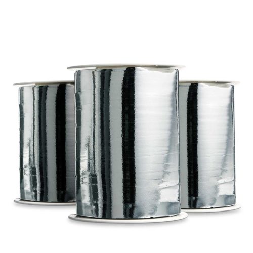 Image of: Gavebånd metallic, sølv