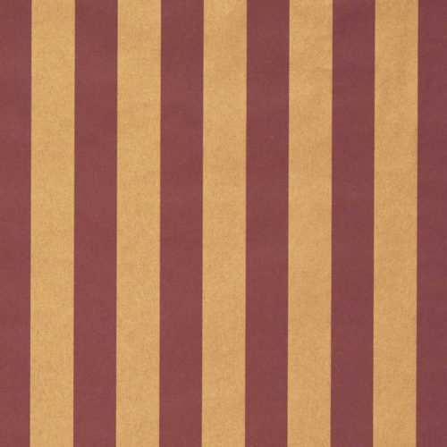 Image of: Gavepapir Stripes Red/gold 55cm