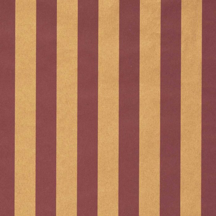 Image of: Gavepapir Stripes Red/gold 55cm