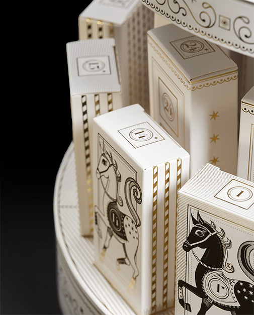 Karrusel kalender detalje