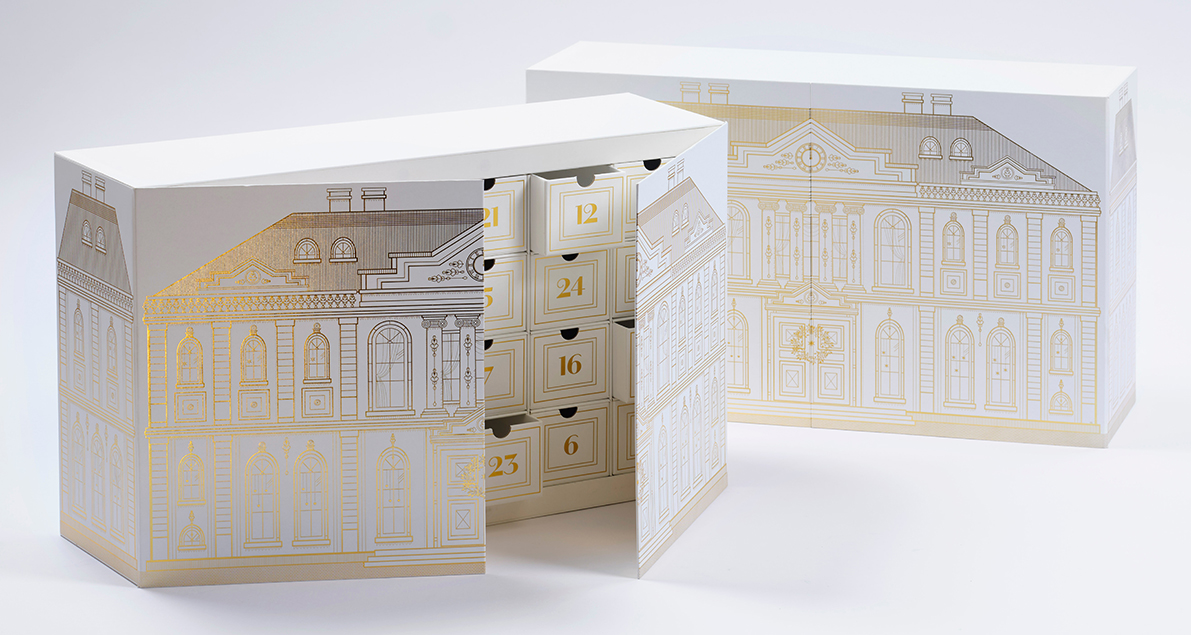 Slots julekalender åben og lukket