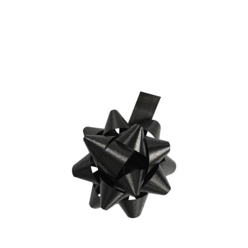 Image of: Ruusuke musta polynauha 10mm. 250 kpl/pkt.