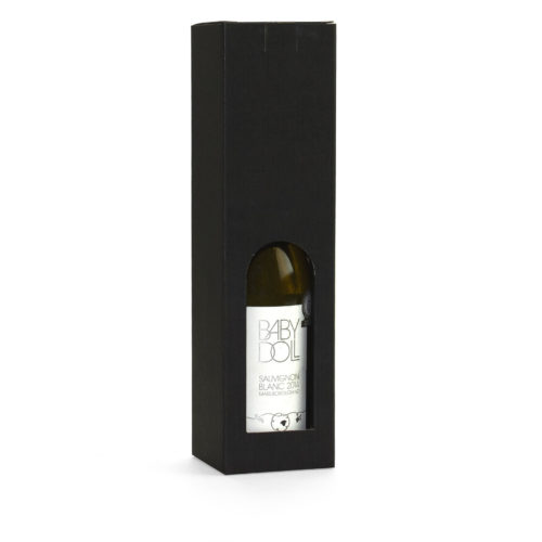 Image of: Viinilaatikko musta, 1 kpl, pahvi. FSC®