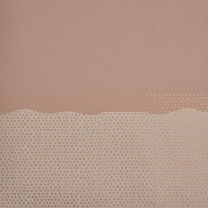 Image of: Lahjapaperi Half Dots Rosa 57 cm