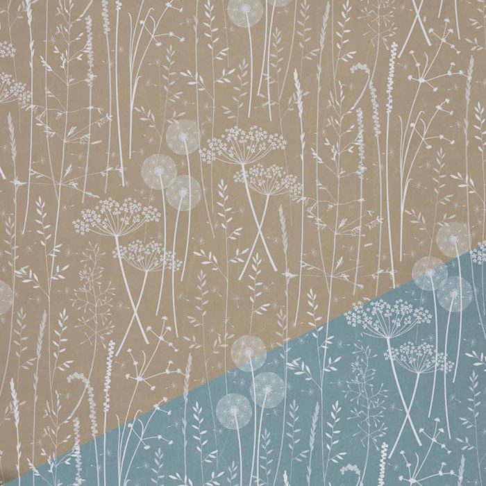 Image of: Lahjapaperi Meadow Blue & Beige 57 cm