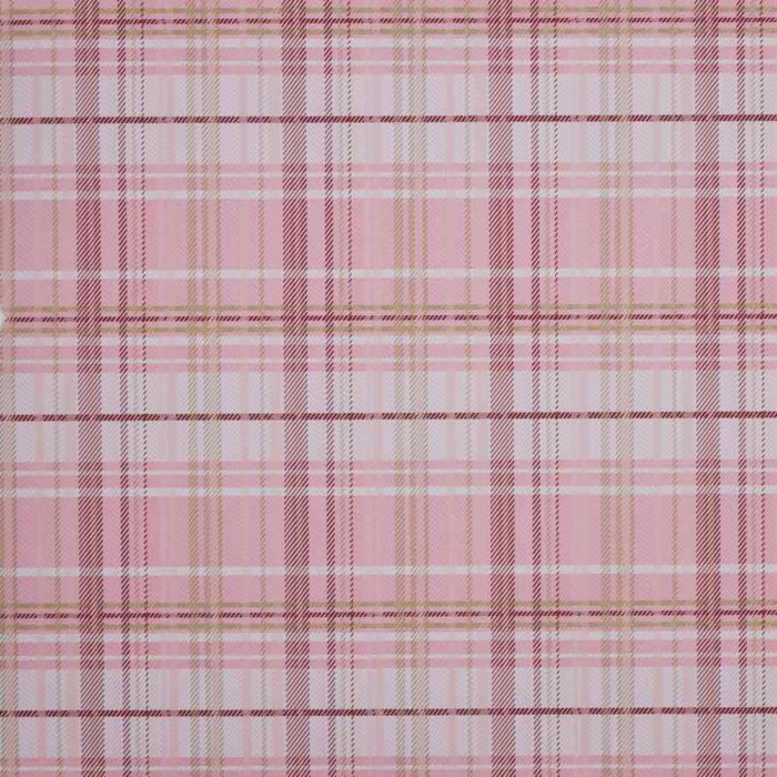 Image of: Lahjapaperi Tartan Rosa 57 cm