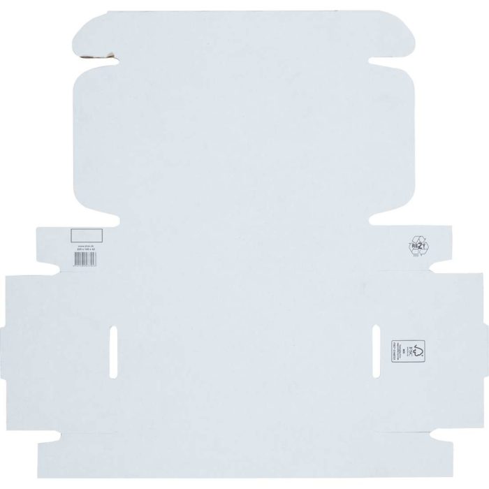 Image of: Lähetyslaatikko valkoinen/ruskea kartonki. 3 mm