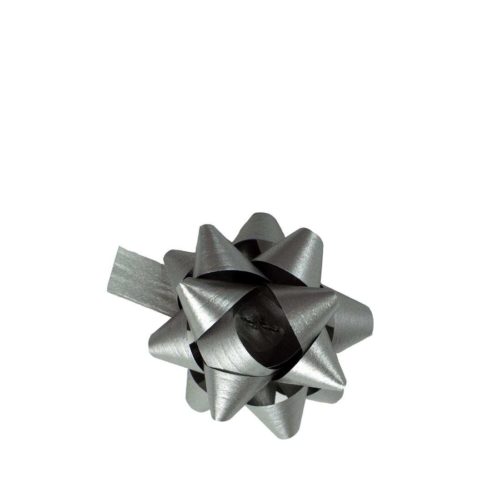 Image of: Cadeaustrik zilver Matline 10mm, pak van 250 stuks
