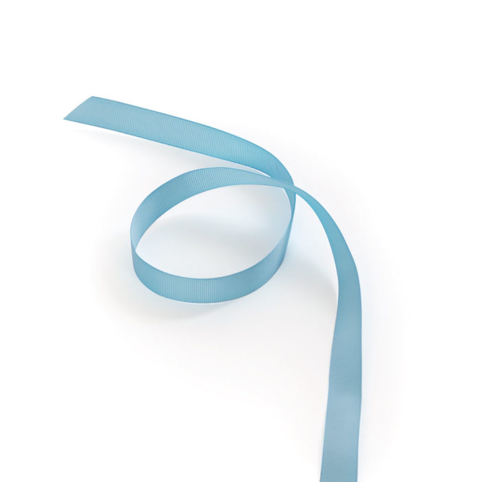 Image of: Grosgrain lint, Blauwe Mist 16mm