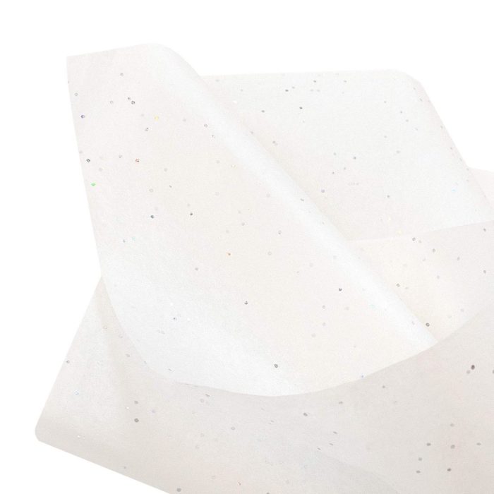Image of: Zijdepapier Gemstones, Wit. 240 vellen