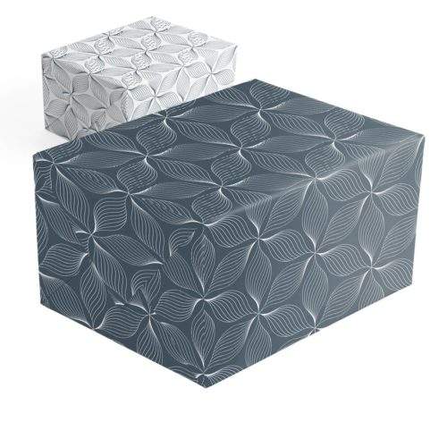Image of: Cadeaupapier mat, curved hosta Tweezijdig FSC®