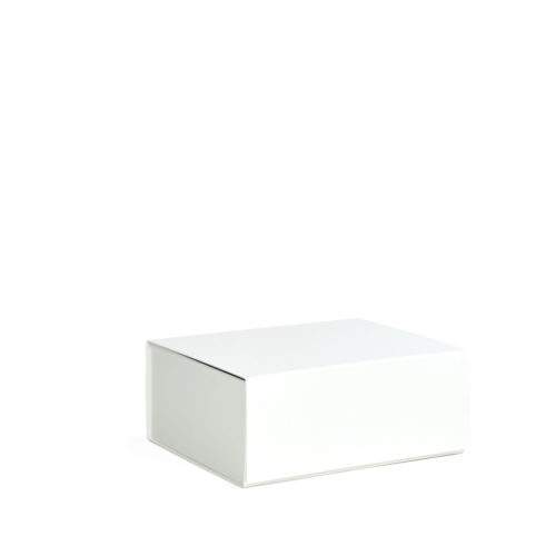 Image of: Exclusieve geschenkdoos, mat wit, deksel met magneetsluiting FSC®