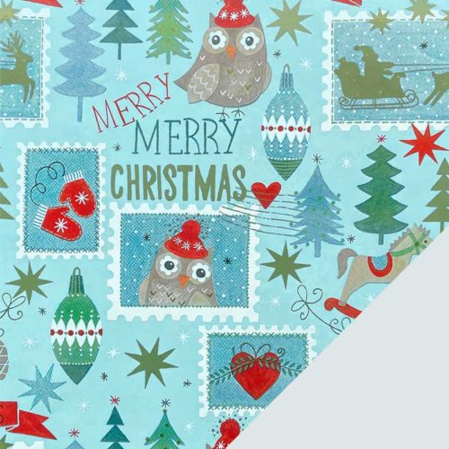 Image of: Cadeaupapier Greetings From Owl