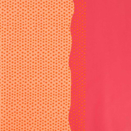 Image of: Cadeaupapier Half Dots Pink 57 cm