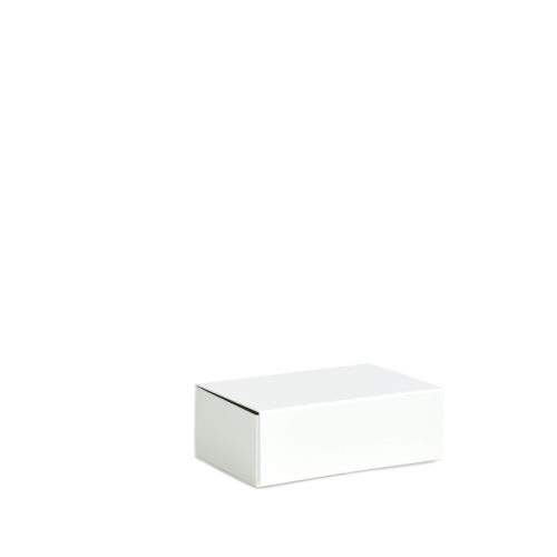 Image of: Gaveeske eksklusiv, matt hvit, lokk med magnetisk lukking