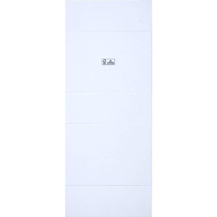 Image of: Gaveeske eksklusiv, matt hvit, lokk med magnetisk lukking. FSC®