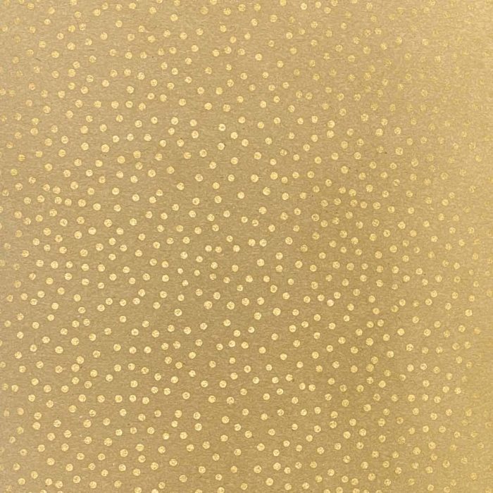 Image of: Gavepapir Gold dots