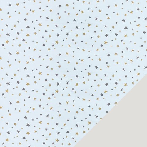 Image of: Gavepapir Star Sprinkle - White Met