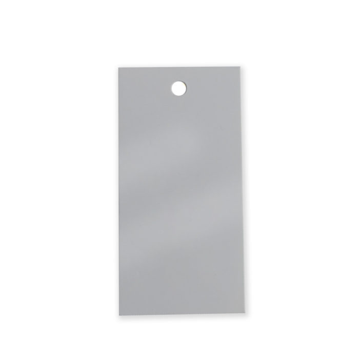 Image of: Hang tag Silver. Baksida: Vit. Pk. á 200 st. FSC®