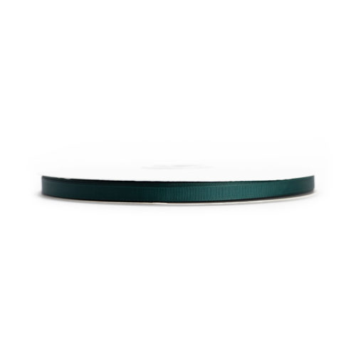 Image of: Presentband i ribbat grosgrain, mörkgrön