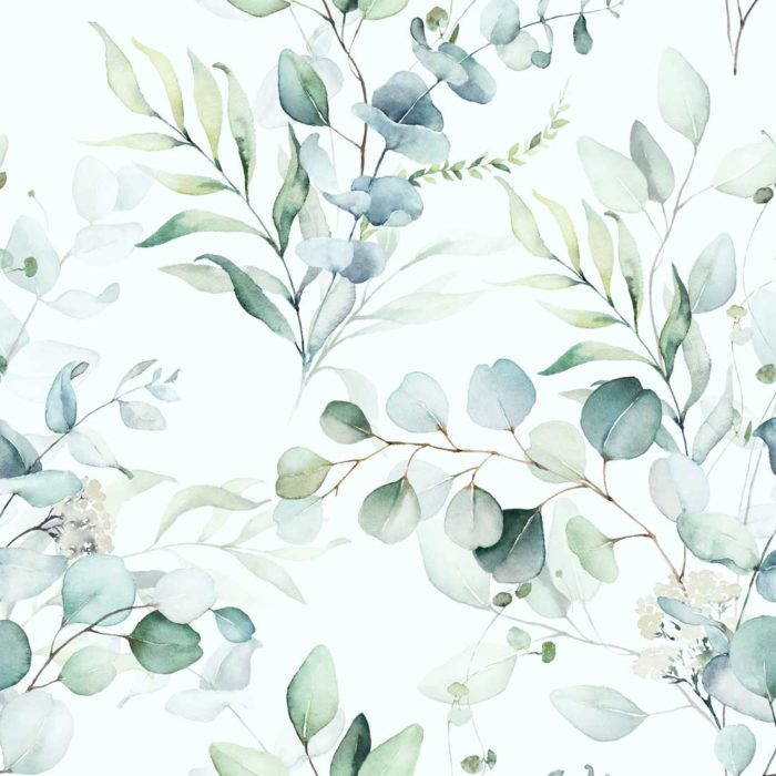 Image of: Presentpapper Eucalyptus tvåsidig