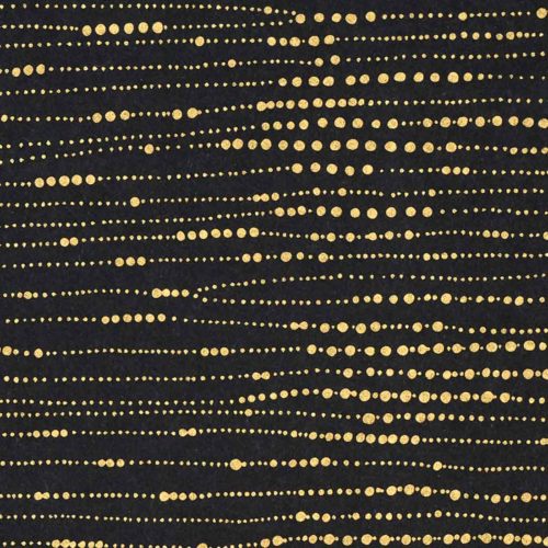 Image of: Presentpapper Pearls Black/Gold 57cm