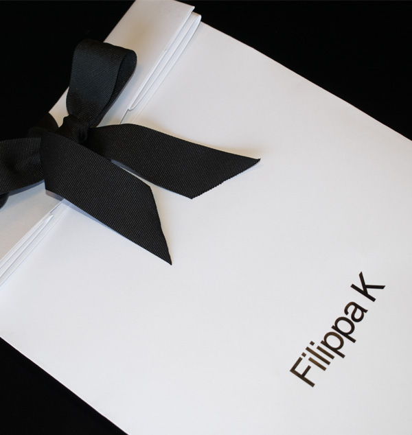 FilippaK gift bag with logo
