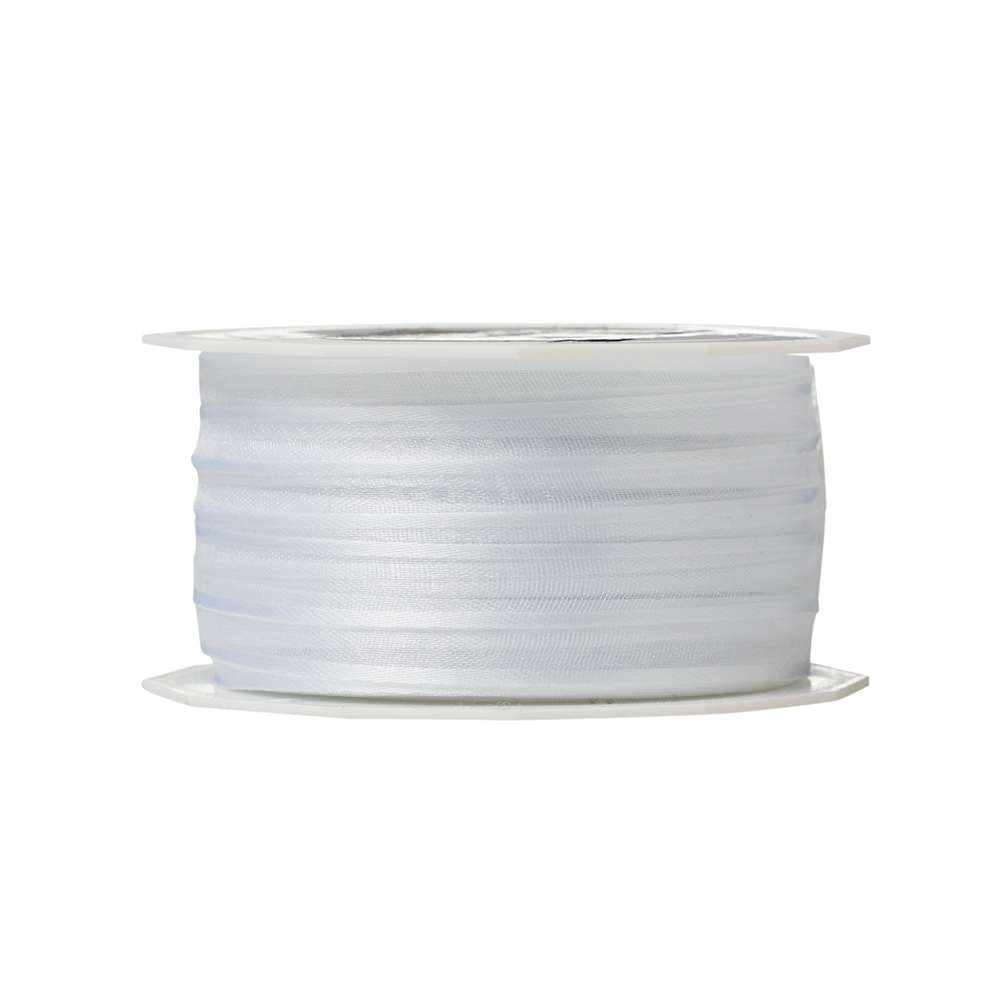 white organza ribbon