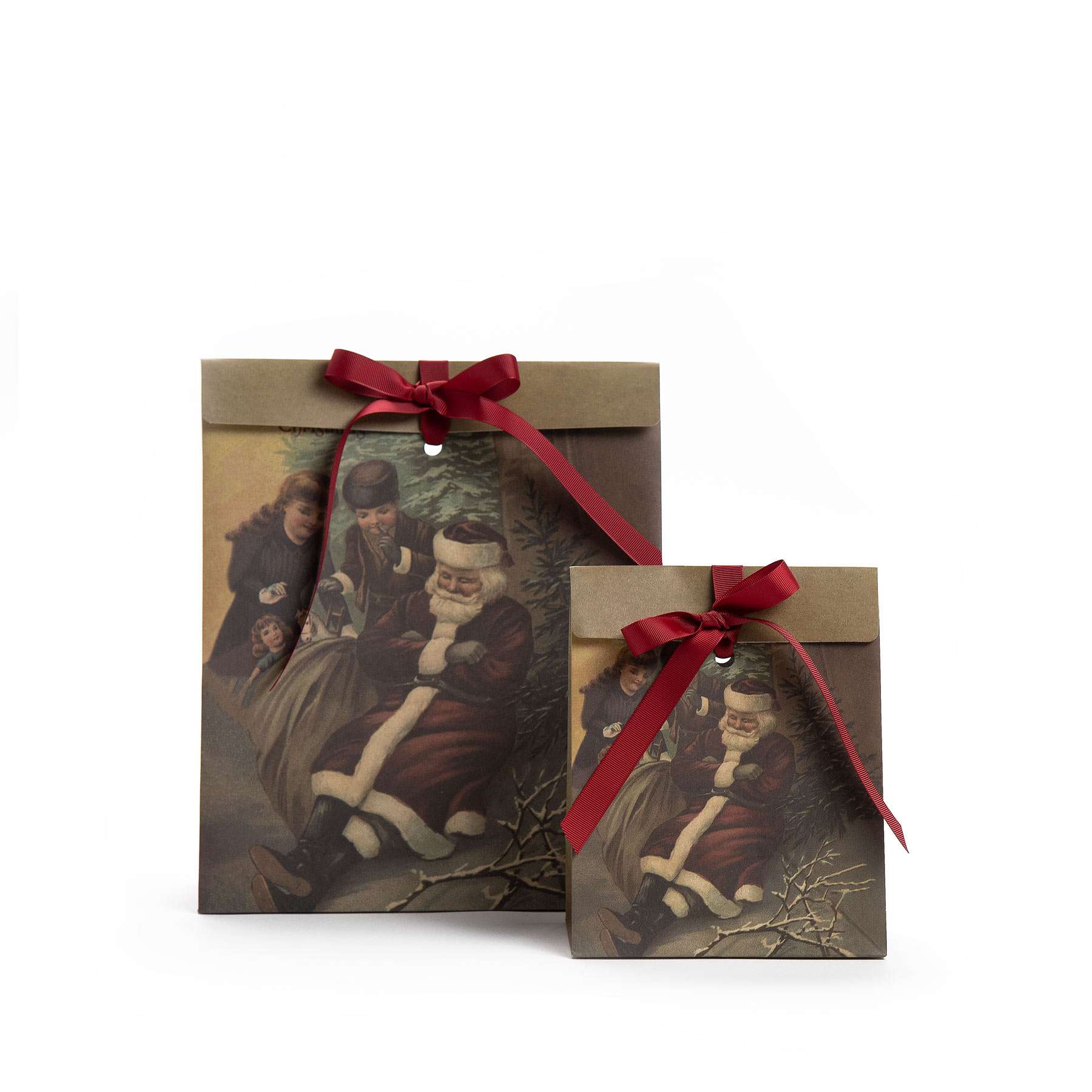 gift bag with ribbon