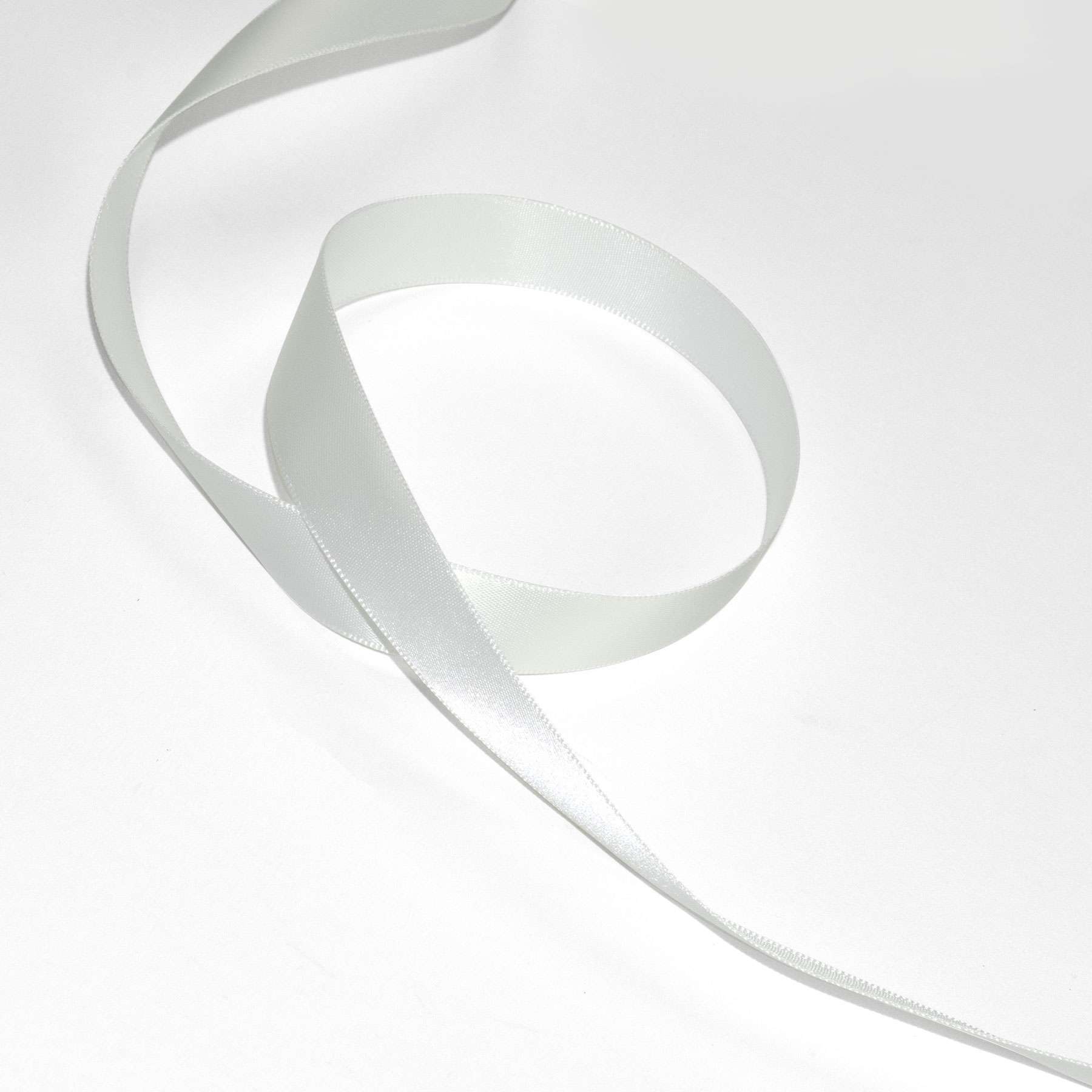 white silk ribbon