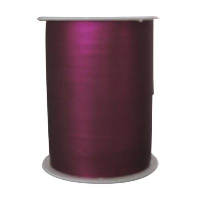 Image of: Coated Plum Metallic Ribbon
