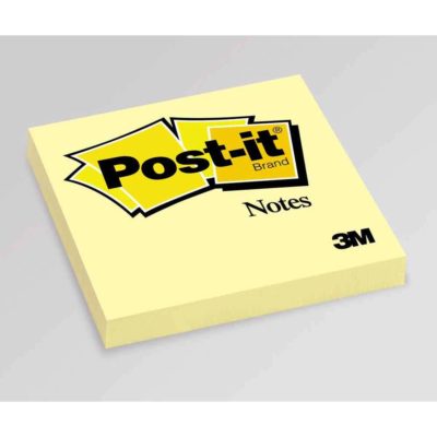 Image of: Sticky Notes, Yellow 80g 76x127 mm